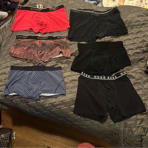 6 Pairs of Trunk Style Boxerbriefs- Size M